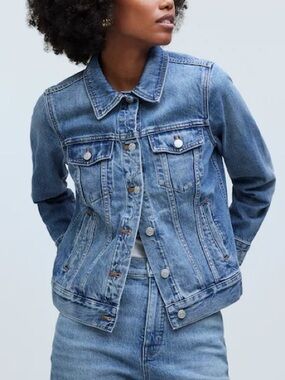 Madewell Medium Blue Classic Denim Jacket